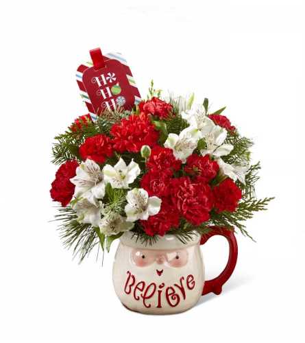 The FTD® Believe™ Mug Bouquet by Hallmark 2016