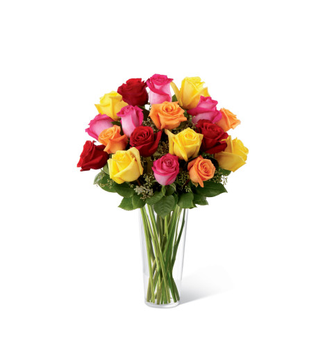 The FTD® Bright Spark™ Rose Bouquet