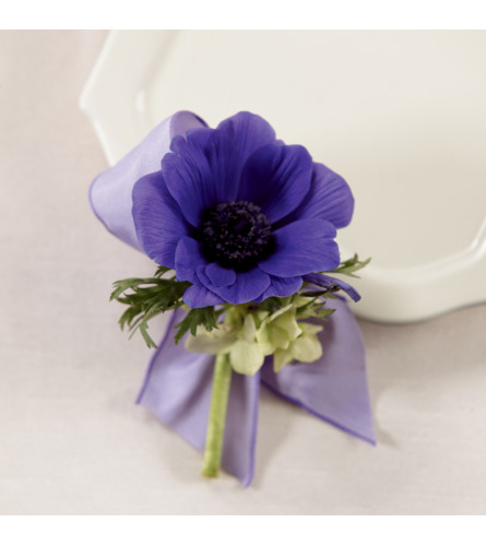 The FTD® Purple Passion™ Boutonniere