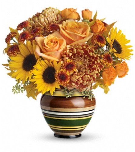 Teleflora's Harvest Stripes Bouquet