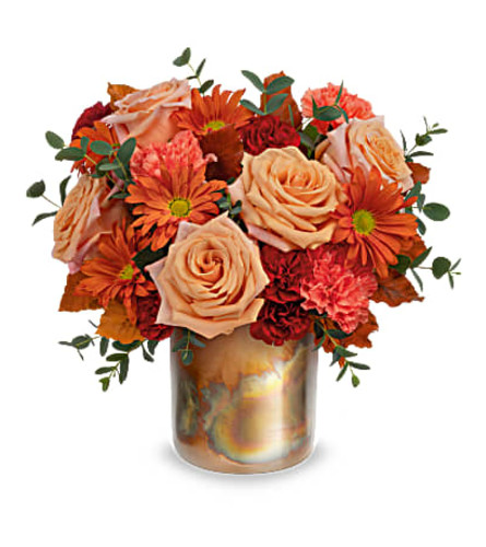 Teleflora's Copper Rose Bouquet