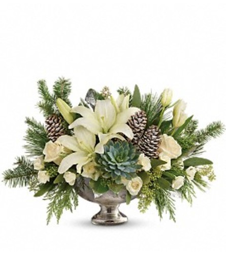 Teleflora's Winter Wilds Centerpiece