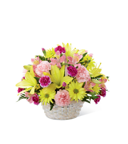 The FTD® Basket of Cheer® Bouquet