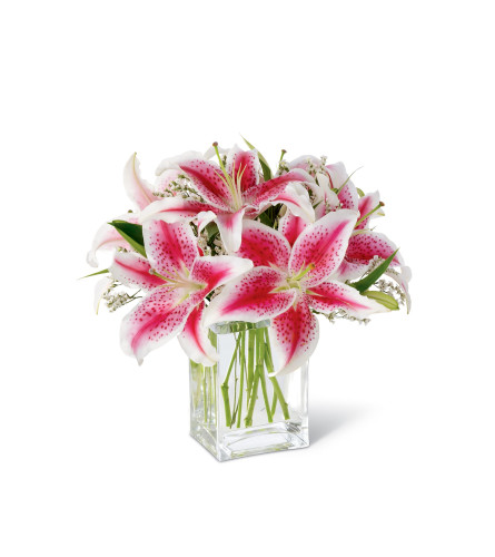 The FTD® Pink Lily Bouquet