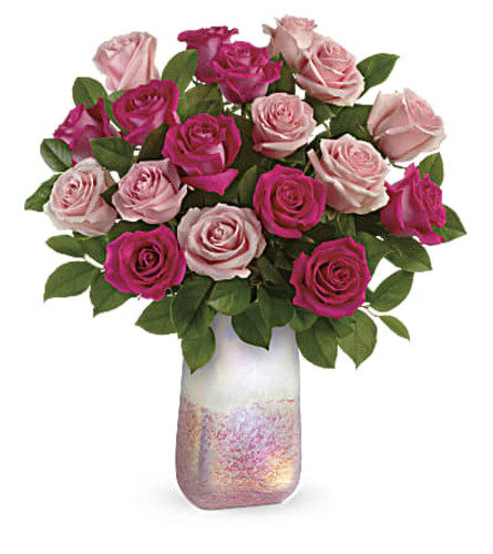 Teleflora's Rose Quartz Kisses Bouquet