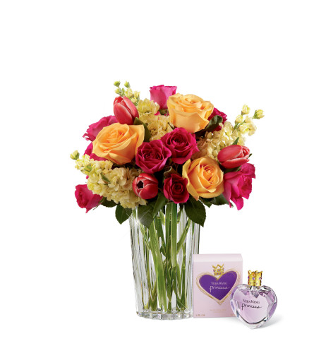 The FTD® Beauty and Grace™ with Perfume - Standard. An arrangement by Detroit Floral.