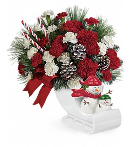 Send a Hug® Open Sleigh Ride by Teleflora