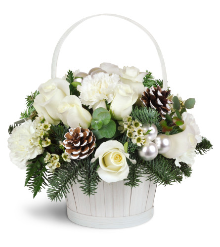 Silver Kisses™ Basket