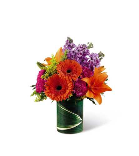 The FTD® Sunset Sweetness™ Bouquet - Standard. An arrangement by Grower Direct Acadia.