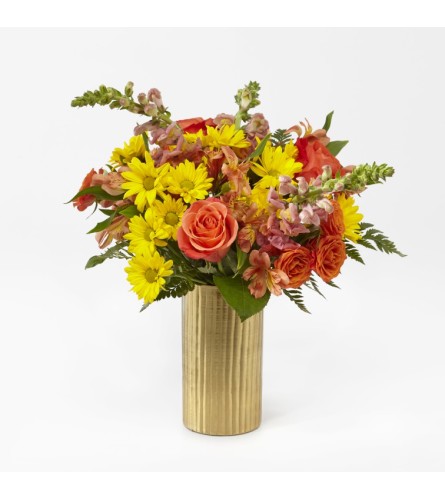 You're Special Bouquet in a Gold Vase