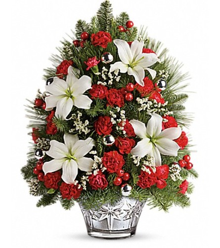 Classic Christmas Winter Wood Flower Bouquet – Woodland Flower Co