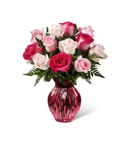 The FTD® Happy Spring™ Mixed Rose Bouquet