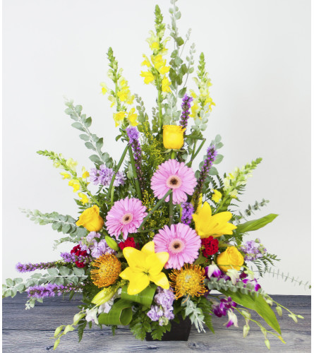 Tropical Color Arrangement