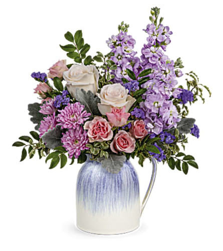 Teleflora's Pour on the Pretty Bouquet