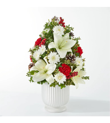 Festive Moments Tree - Deluxe. An arrangement by Pierson's Flower Shop and Greenhouses.