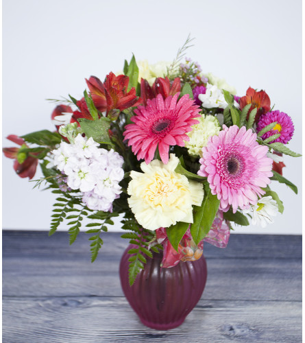 Young at Heart. An arrangement by Rancho Duarte Florist.