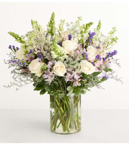 Lavender Embrace™ - Deluxe. An arrangement by Susana's Flowers.