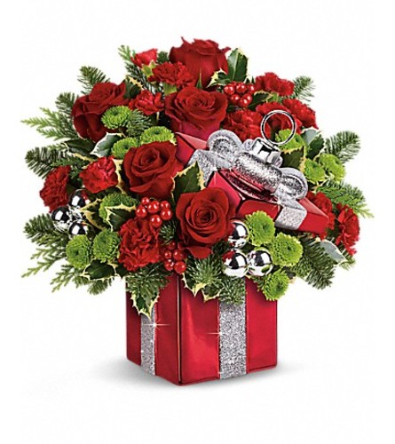 Teleflora's Gift Wrapped Bouquet