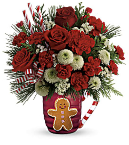 Send A Hug Winter Sips Bouquet by Teleflora