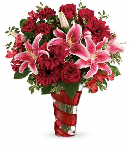 Teleflora's Swirling Desire Bouquet