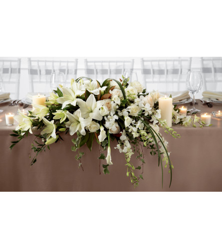 The FTD® White Linen™ Arrangement