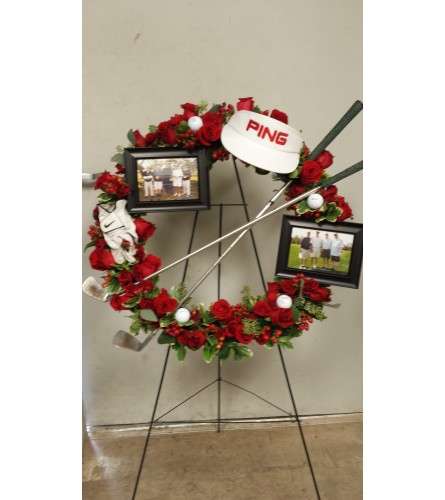 GOLFER'S DREAM WREATH