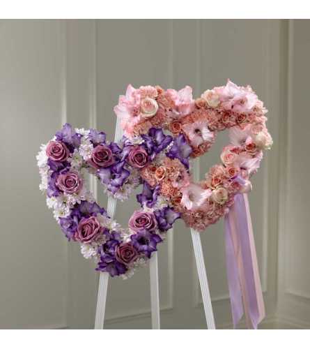 The FTD® Hearts Eternal™ Easel