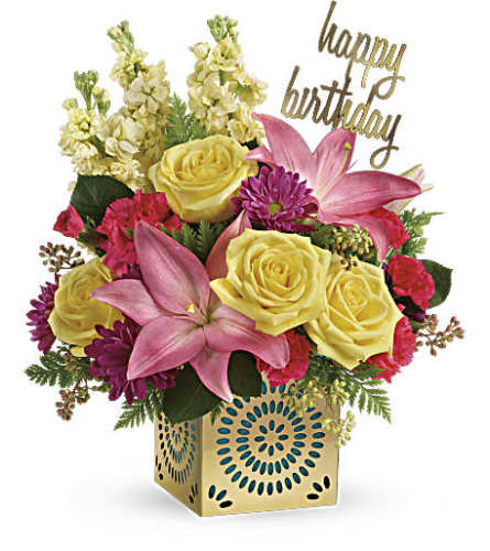 Teleflora's Blooming Birthday Bouquet