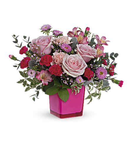 Teleflora’s Rosy Moment Bouquet