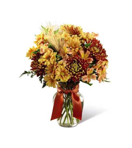 The FTD® Autumn Roads™ Bouquet - Standard. An arrangement by Grower Direct Acadia.