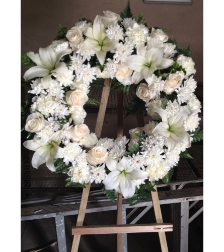 deepest sympathy wreath