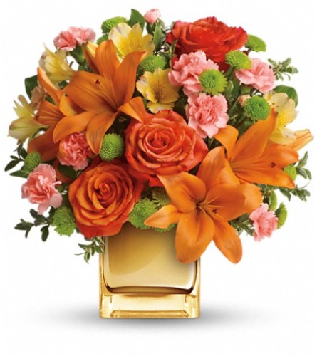 Teleflora's Tropical Punch Bouquet