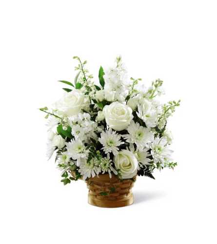 The FTD® Heartfelt Condolences™ Arrangement - Standard. An arrangement by Grower Direct Acadia.