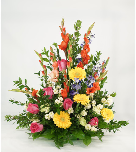 Bright Tribute with Mixed Colors