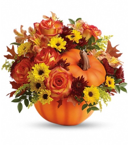 Teleflora's Warm Fall Wishes Bouquet