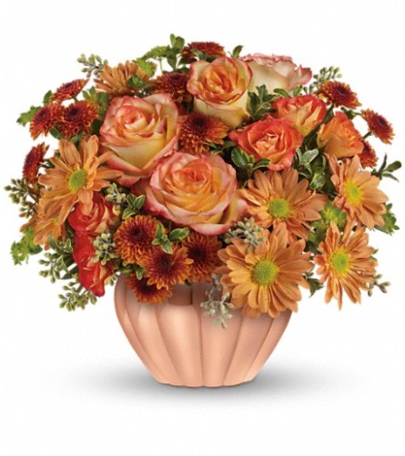 Teleflora's Joyful Hearth Bouquet