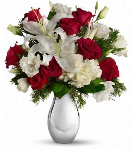 Teleflora's Silver Noel Bouquet