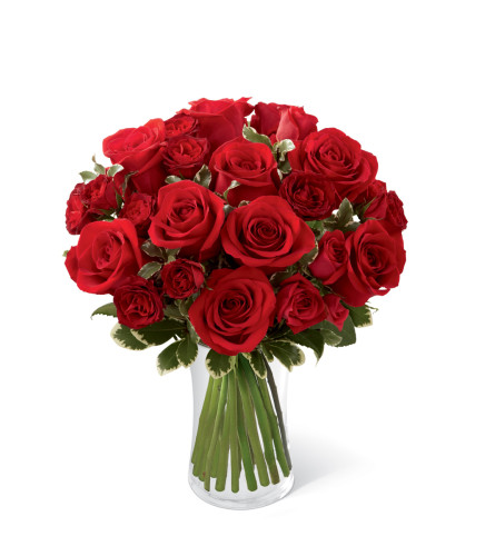 red roses bouquet