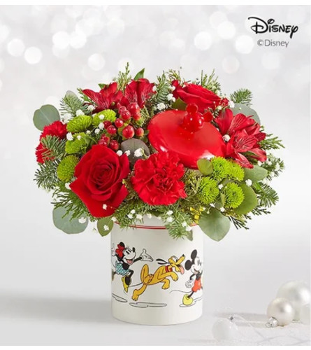 Disney Mickey Mouse and Friends Holiday Cookie Jar