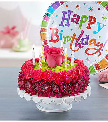 Aggregate more than 78 happy birthday bouquet cake best -  awesomeenglish.edu.vn