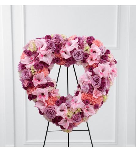 The FTD® Eternal Rest™ Standing Heart 