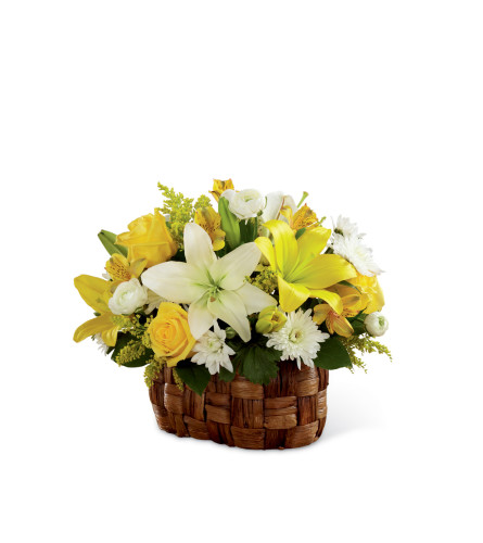 The FTD® Nature's Bounty™ Basket - Standard. An arrangement by Grower Direct Acadia.