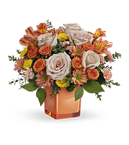 The Teleflora's Orange Splendor Bouquet