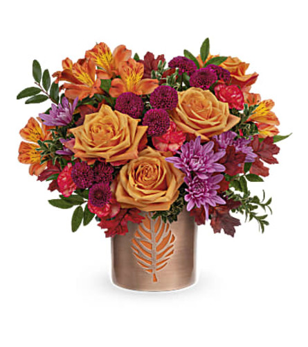 Teleflora's Autumn Abloom Bouquet