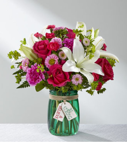 The FTD® Be Strong & Believe™ Bouquet