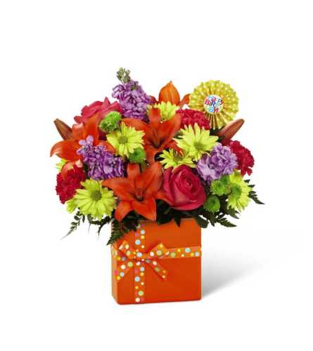 The FTD® Set to Celebrate™ Birthday Bouquet