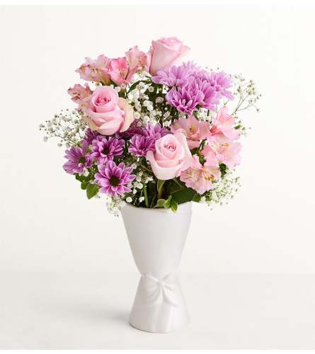 The Pastel Garden™ - Standard. An arrangement by Flowers of Charlotte.