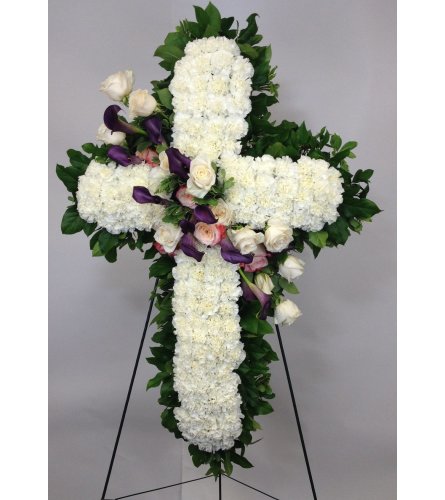 Premium Carnation Cross