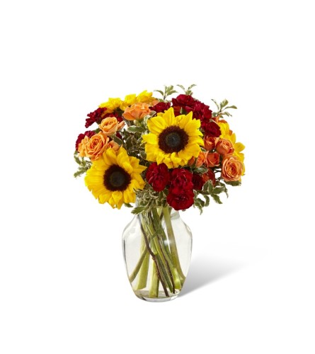 The FTD® Fall Frenzy™ Bouquet - Standard. An arrangement by Grower Direct Acadia.