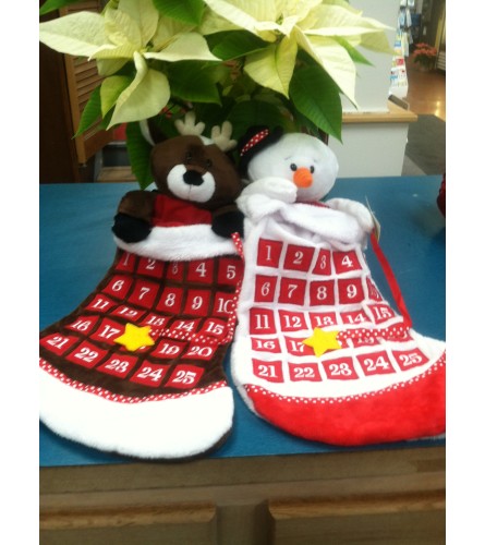 Countdown Christmas Stocking
